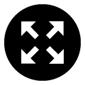 scalable expansion icon