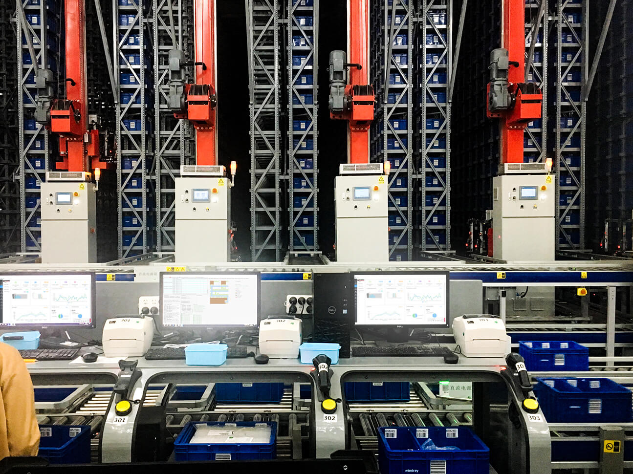 WMS and WCS （mini load ASRS）