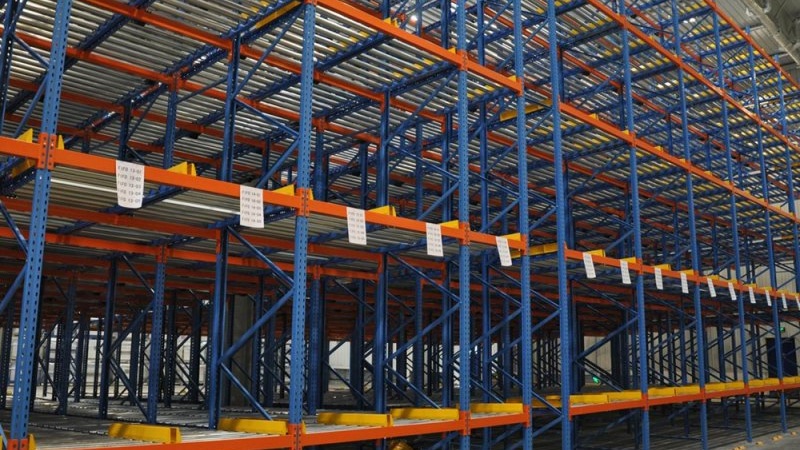 Pallet Flow Rack- Dynamic Storage By Gravity