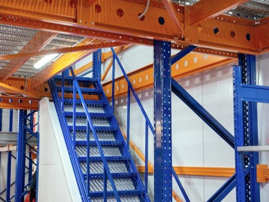 Mezznine racks