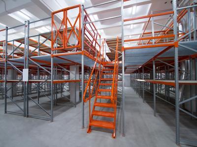 Mezznine racks