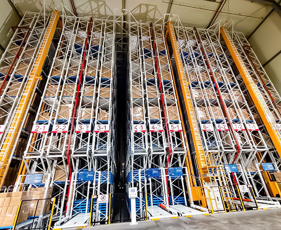 ASRS Stacker Crane automated warehouse system