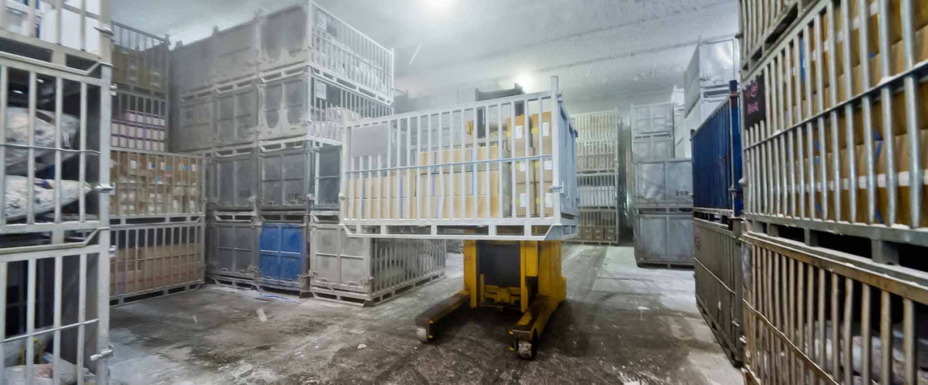 Frozen warehouse