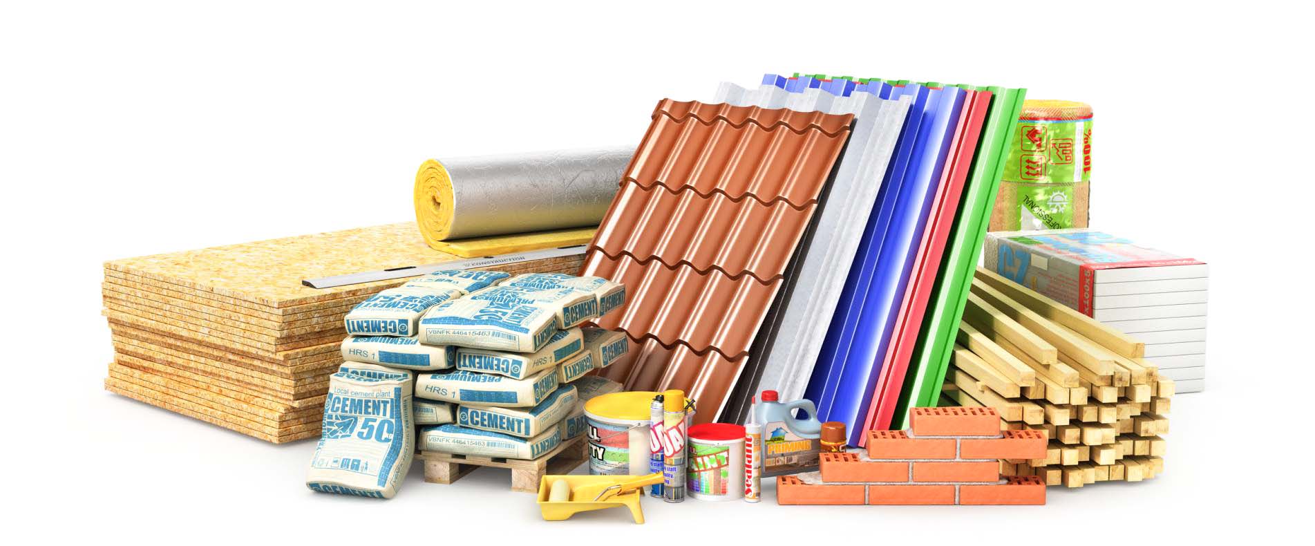Hardware and building material warehouse