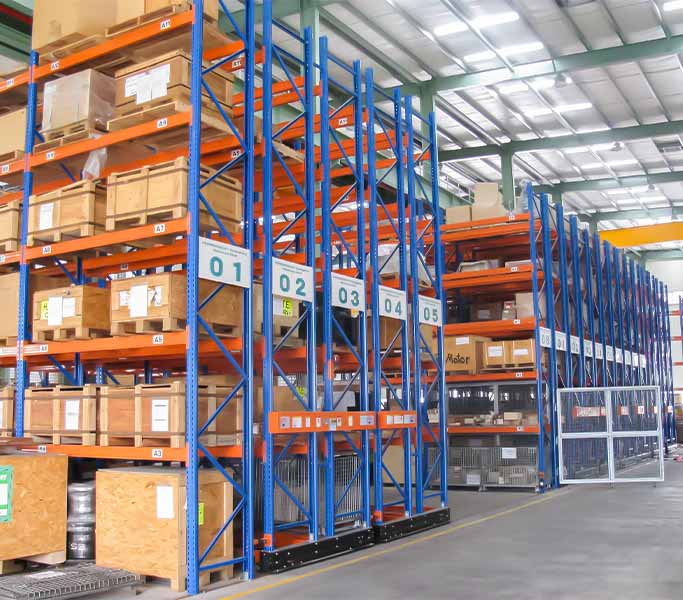 mobile (pallet) racking