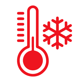 Cold storage mobile pallet racking icon