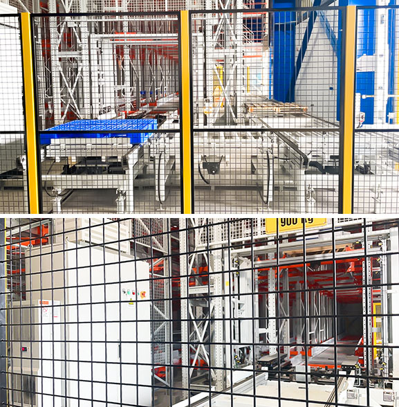 Fully Automated Shuttle Racking with Conveyor System