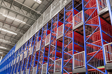 Mezzanine Rack for Multi-Level Warehouse Storage (2)