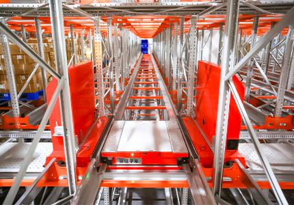 Two-Way Shuttle Racking with Mother-Child Shuttle