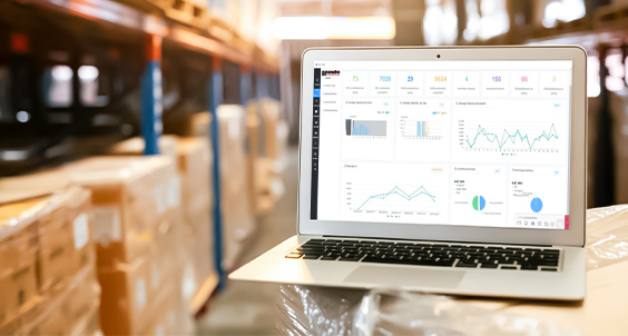 WMS Warehouse Management Software in Storage Facility